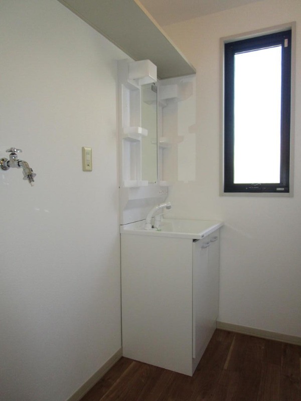 洗面設備　図面と現状に相違がある場合には現状を優先