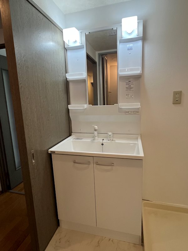 洗面設備　※他のお部屋です、ご参考までに
