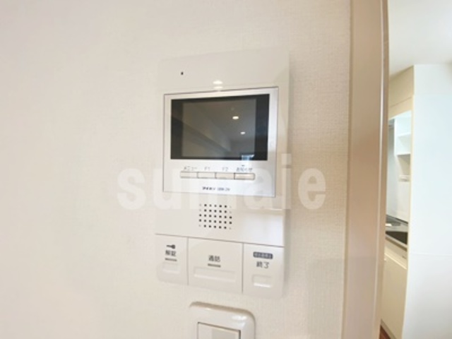 セキュリティ　モニター付きインターホンです☆
