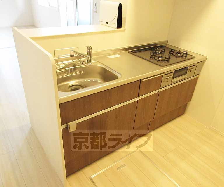 キッチン　システムキッチンで使いやすい！