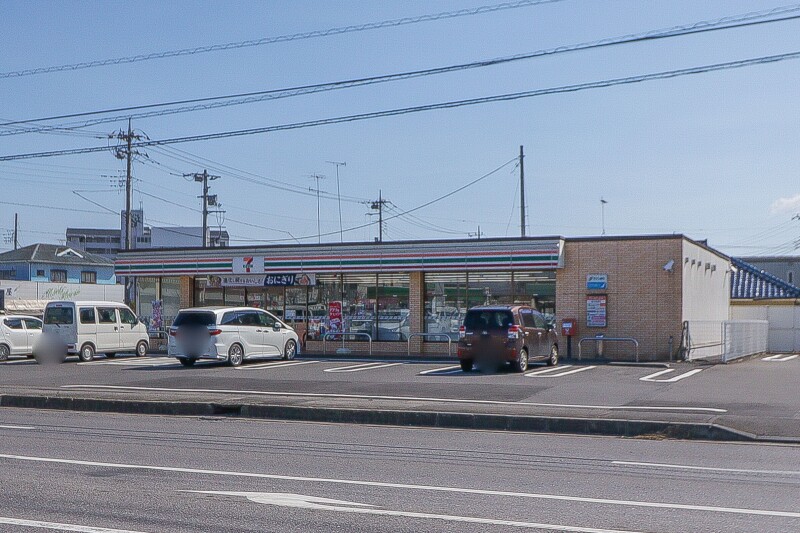 コンビニ　セブンイレブン栃木平柳店（コンビニ）まで444m