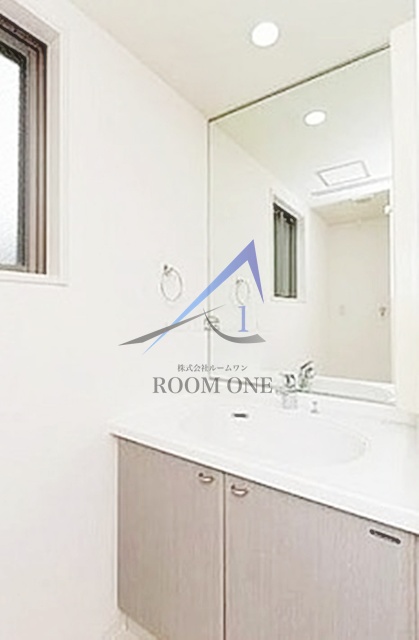 洗面設備　洗面台です。