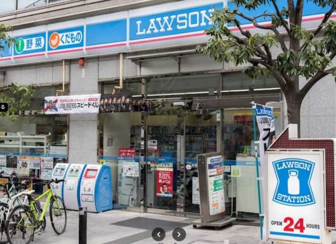 コンビニ　ローソン白金高輪駅前店（コンビニ）まで96m