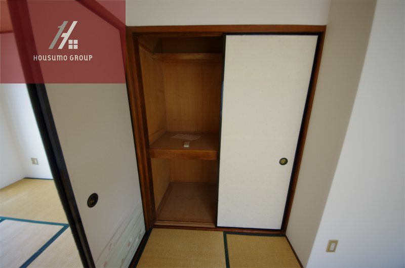 収納　たっぷりとした収納スペースです