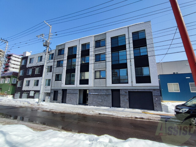 建物外観　札幌市西区二十四軒４条「Ｓ－ＲＥＳＩＤＥＮＣＥ琴似２」