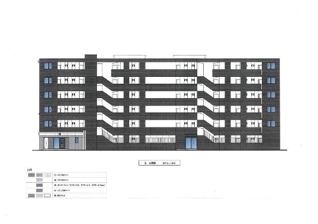 建物外観　完成予想図