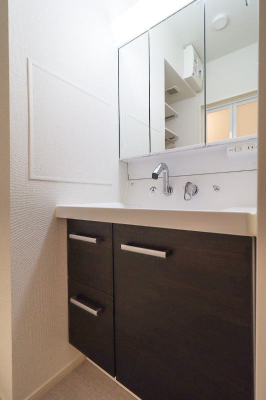 洗面設備　図面と現状に相違がある場合には現状を優先