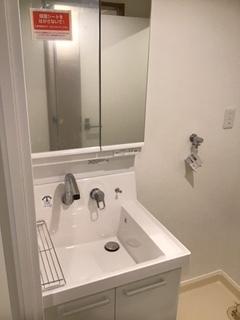 洗面設備　忙しい朝には欠かせない洗面所です