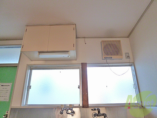 その他設備　換気線が小さくても窓がそれ以上の役割をはたしてくれます。