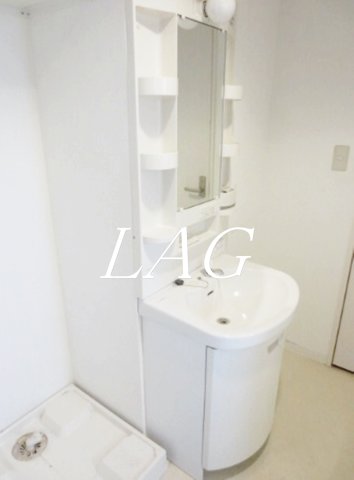 洗面設備　洗面台です。