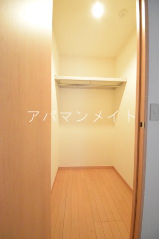 収納　収納のためのスペースです