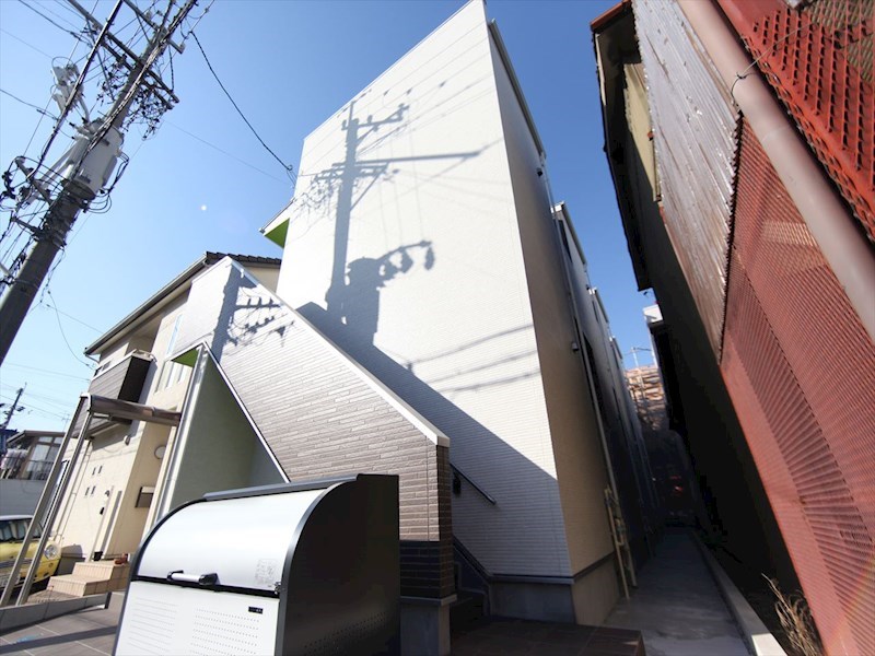 建物外観　外観　デザイナーズ　光インターネット無料