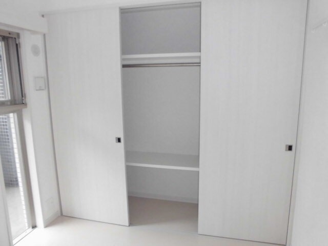 収納　お洋服の収納にも困りません