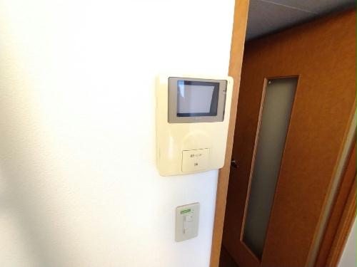 セキュリティ　モニターホン設置