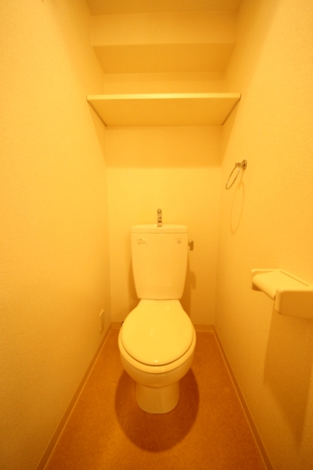 トイレ　上部に棚　エスリード福島駅前