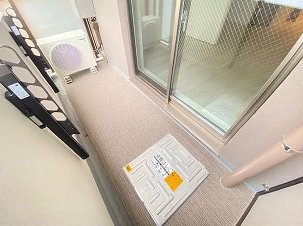 バルコニー　写真は同タイプ住居です