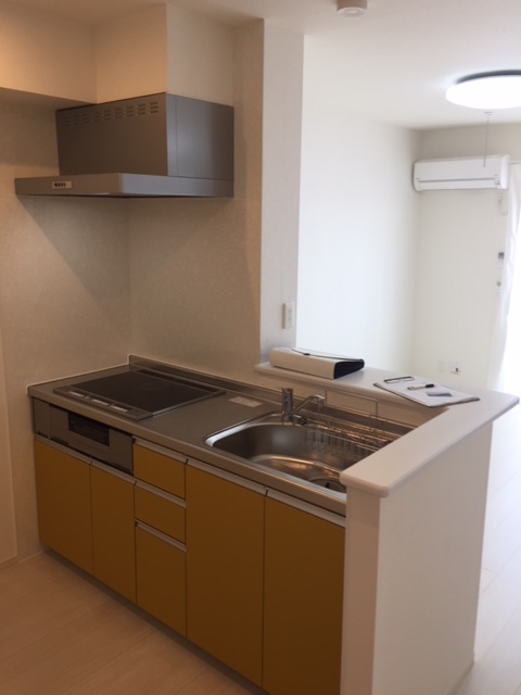 キッチン　対面キッチン（ＩＨクッキングヒーター付のシステムキッチン）