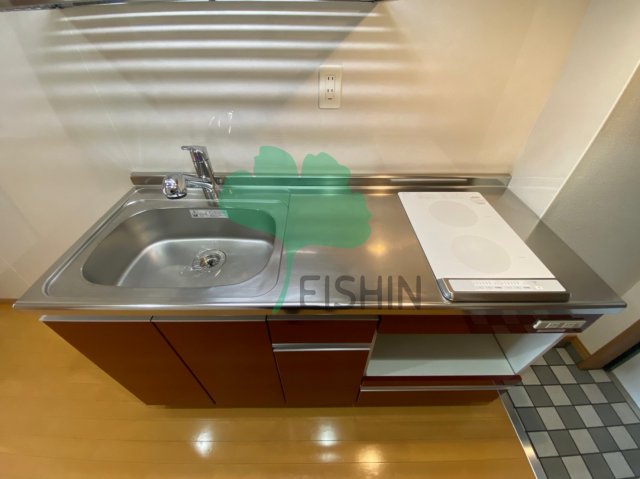 キッチン　シンプルな清潔感のあるキッチンです！