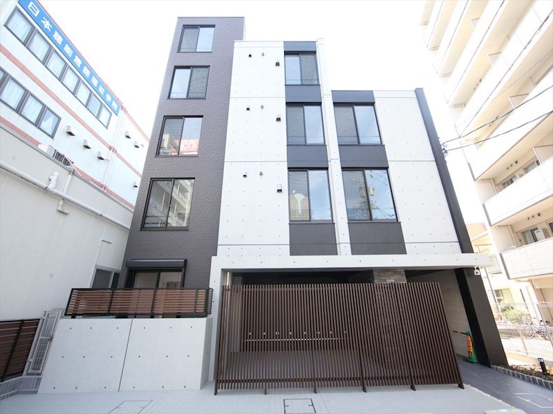 建物外観　外観　オートロック　宅配ＢＯＸ　防犯カメラ