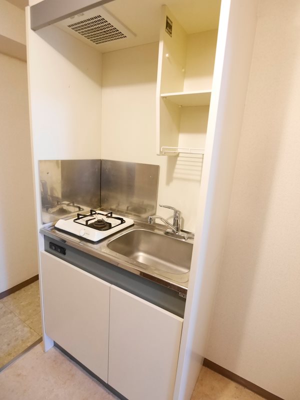 キッチン　1口ガスコンロ