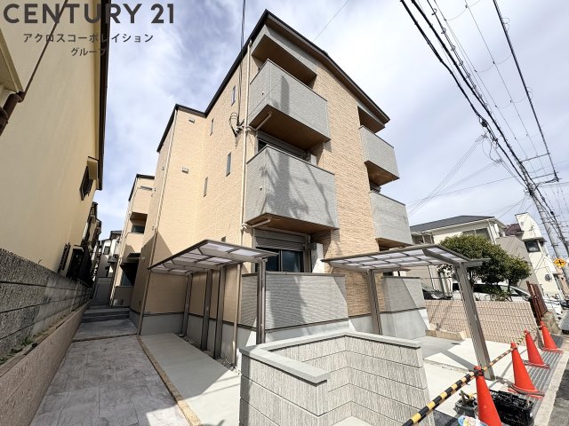 建物外観　オートロックあり！