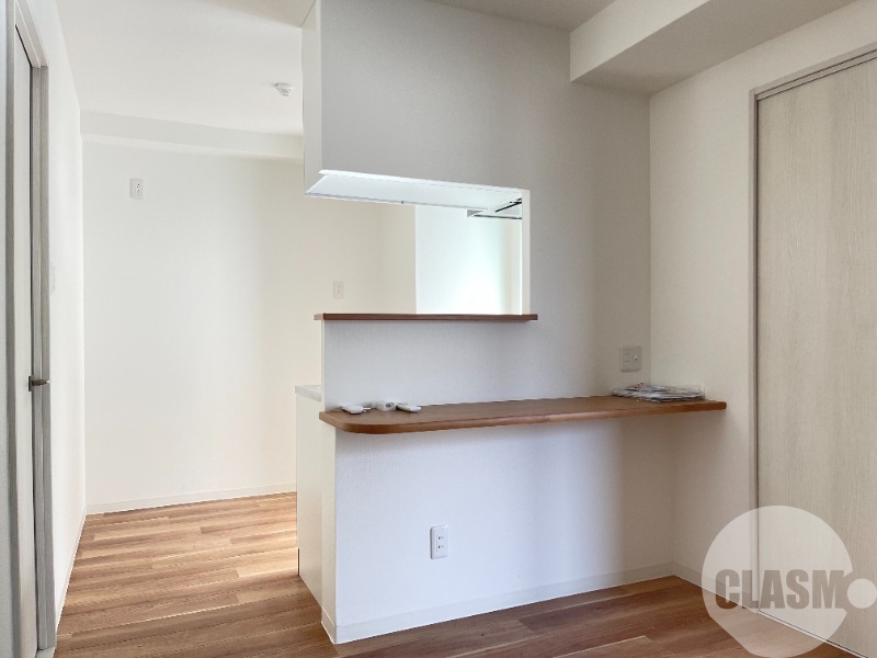 居室・リビング　お話しながらお料理できます♪