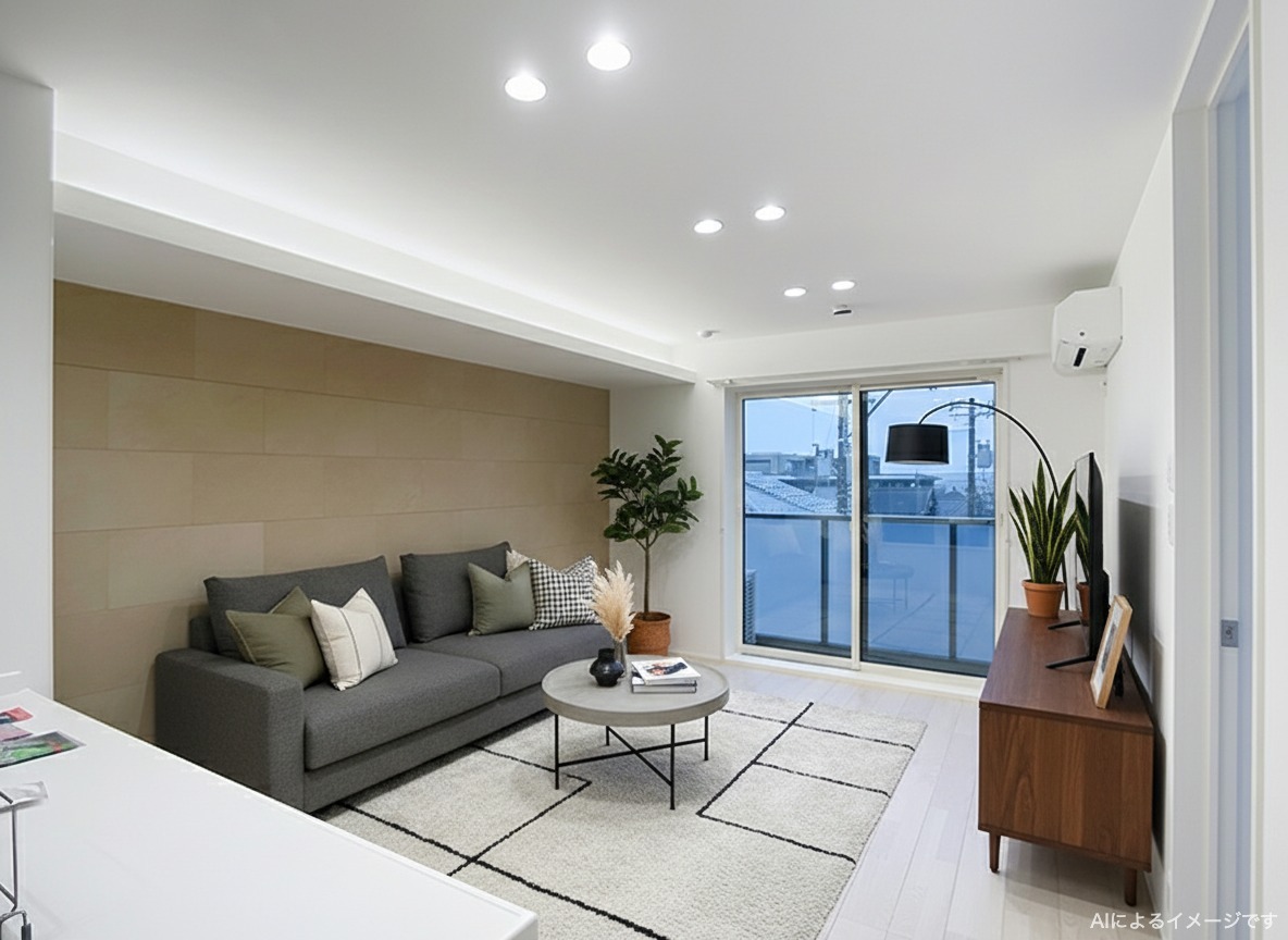 居室・リビング　※家具はAIによるイメージです