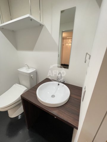 洗面設備　アーデンタワー南堀江　独立洗面化粧台