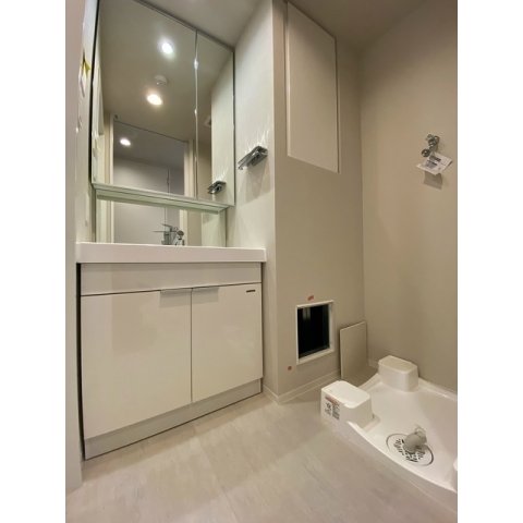 洗面設備　洗面所です