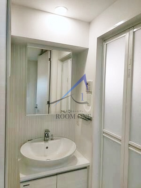 洗面設備　洗面台です。