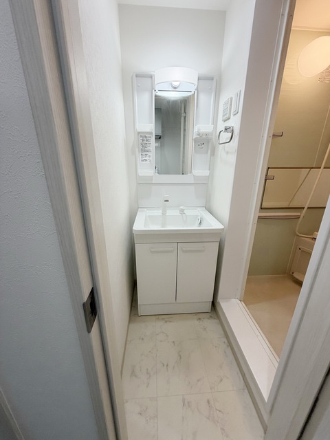 洗面設備　～忙しい朝の強ーい味方～