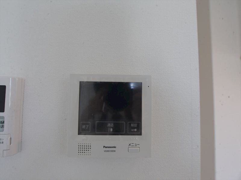 セキュリティ　ＴＶモニター付インターホン完備