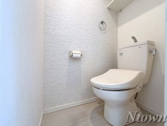 トイレ　ゆったりとした空間のトイレです