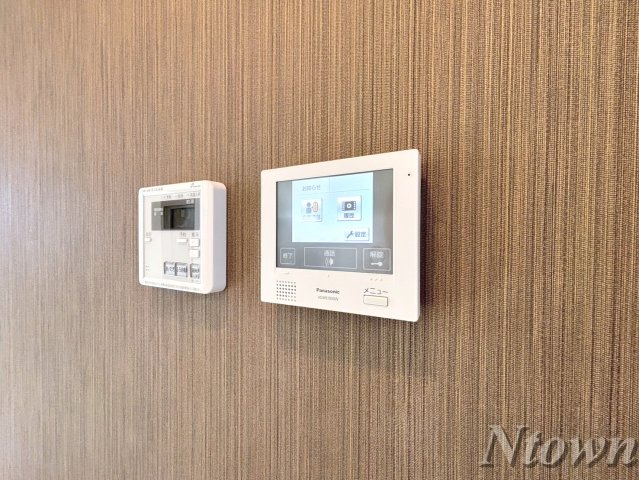 セキュリティ　モニター付きです