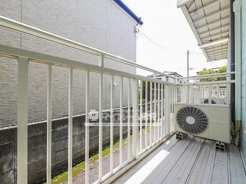 バルコニー　お洗濯物が良く乾く☆気持ちが良いベランダ♪