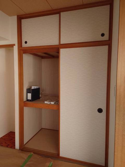 収納　和室押し入れ