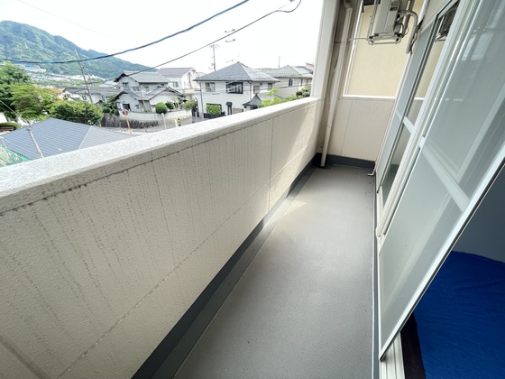 バルコニー　※別部屋の写真です