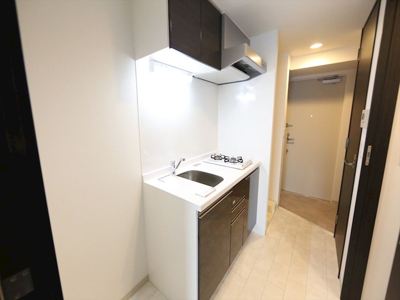 キッチン　システムキッチン（ガス2口コンロ付）