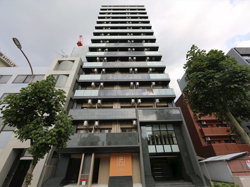 建物外観　外観　オートロック　宅配ＢＯＸ　防犯カメラ　分譲賃貸