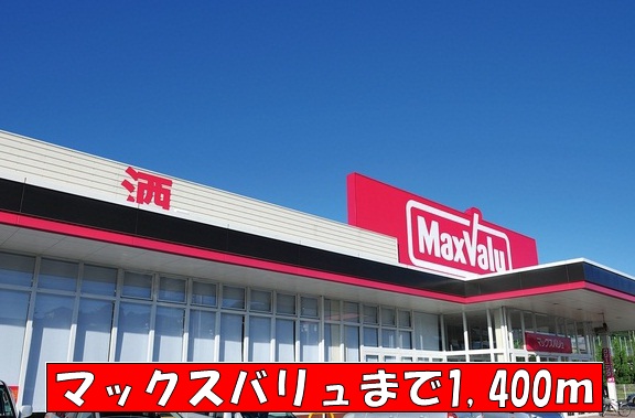 スーパー　マックスバリュ（スーパー）まで1400m