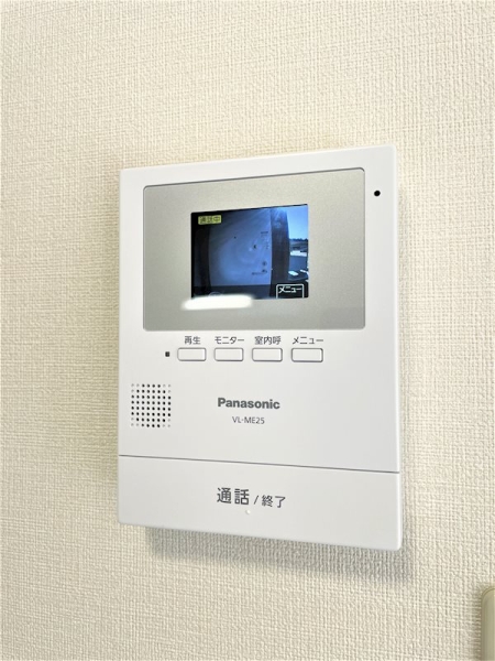 セキュリティ　※参考写真　同建築メーカー施工の同間取完成他物件のものです。