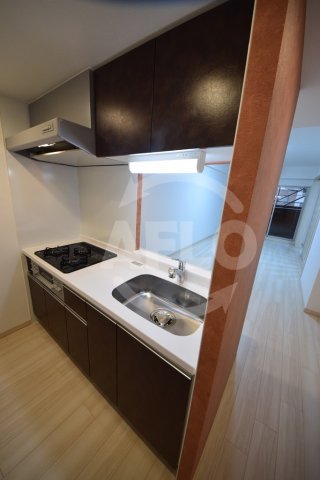 キッチン　スプランディッド難波元町　カウンターキッチン