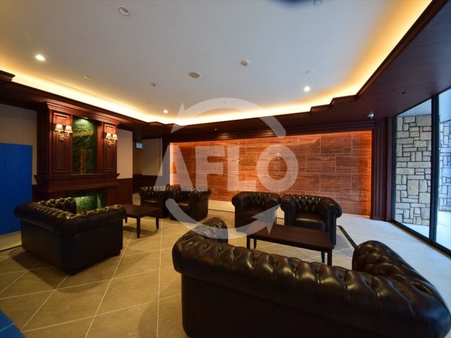 ロビー　グランカーサ難波元町　ロビー