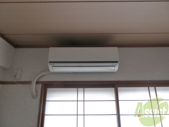 その他設備　エアコン付きなので入居のその日から快適ですねー。