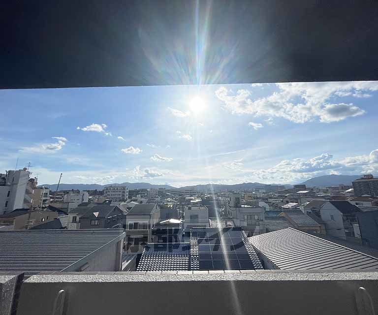 眺望　・５０２号室からの眺望です