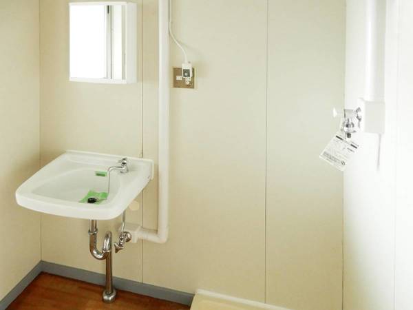 洗面設備　ビレッジハウスの同一物件・同一タイプの間取りの写真です