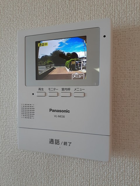 セキュリティ　モニター付きインターホン♪
