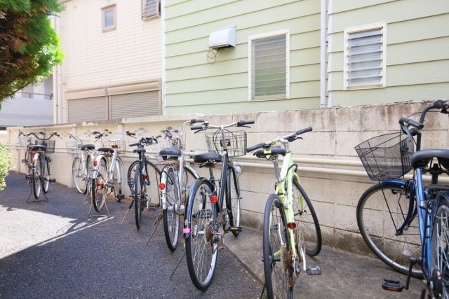 駐車場　駐輪場
