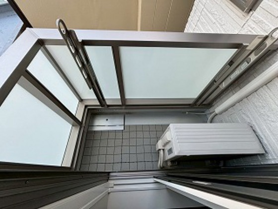 バルコニー　※別号室の写真です。