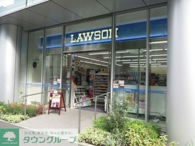 コンビニ　ローソンTHE　KAITEKIビル店（コンビニ）まで150m